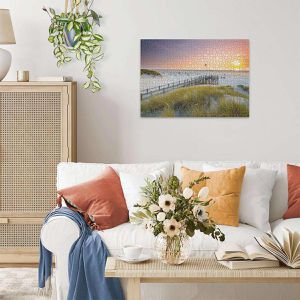 Produktbild für Puzzle Ravensburger 12000690, Sonnenuntergang über Amrum