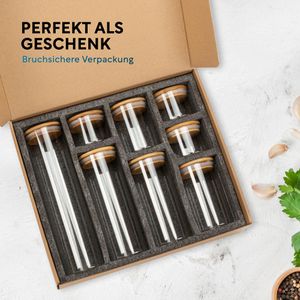 Produktbild für Vorratsglas Clidor mit Bambusdeckel
