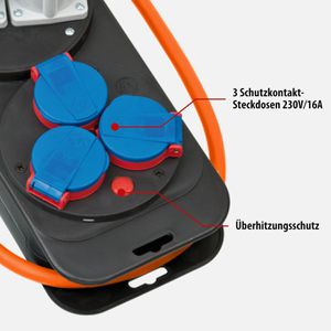 Produktbild für Steckdosenleiste Brennenstuhl Camping, 1,5m Kabel