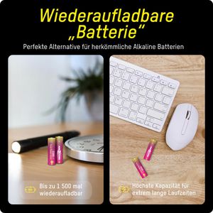 Produktbild für Akku Ansmann Pure Power 1,5 V, 3500 mAh