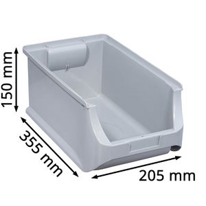 Produktbild für Sichtlagerkasten Allit ProfiPlus Box 456224, Größe 4