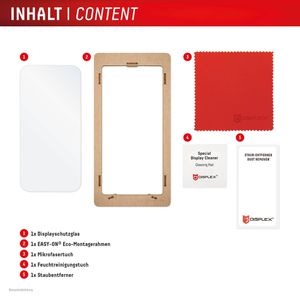 Produktbild für Displayschutzfolie Displex Panzerglas 2D, 10H