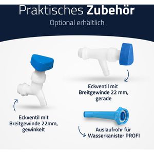 Produktbild für Wasserkanister Hünersdorff PROFI 816700