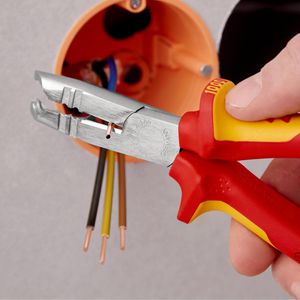 Produktbild für Elektro-Installationszange Knipex 1346165