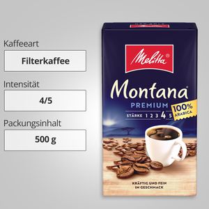 Produktbild für Kaffee Melitta Montana Premium