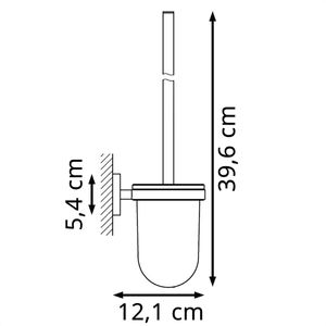 Produktbild für WC-Bürste GROHE Essentials 40374001, weiß