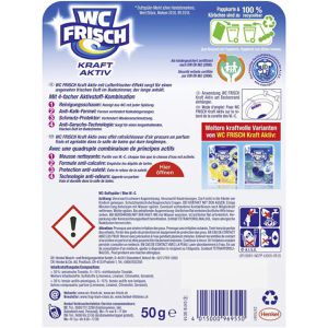 Produktbild für WC-Duftspüler WC-Frisch Kraft Aktiv Blüten-Frische