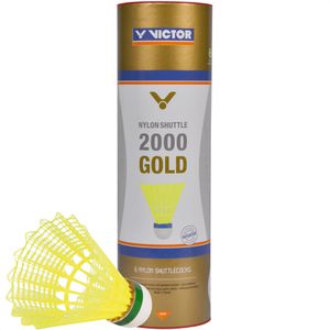 Badminton-Bälle VICTOR Nylon Shuttle 2000 Gold