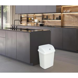 Produktbild für Mülleimer TipTop-Office weiß