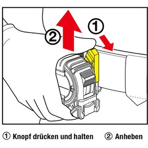 Produktbild für Maßband Tajima W-MAG Safety Belt Holder