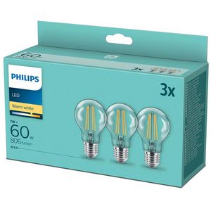 Produktbild für LED-Lampe Philips Filament, E27