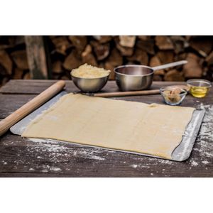 Produktbild für Pizzablech Grillfürst 18-001, unbeschichtet, eckig