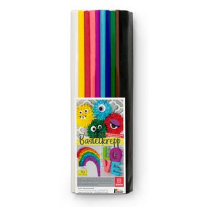 Krepppapier Werola 794042000 Feinkrepp, Regenbogen