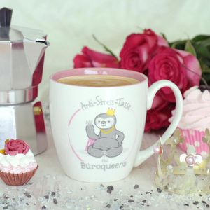 Produktbild für Kaffeebecher Gruss&amp;Co Anti-Stress-Tasse Büroqueen