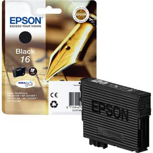 Tinte Epson 16 C13T1621 Füller, schwarz