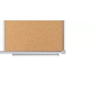 Produktbild für Kombitafel ALLboards CO129, 2 in 1, braun / weiß