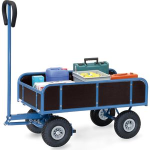 Produktbild für Handwagen Fetra 4122L, mit 4 Bordwänden