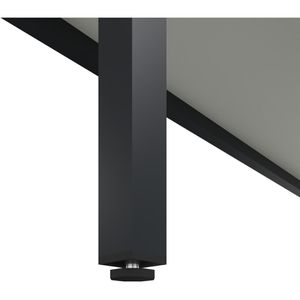 Produktbild für Umkleidebank CP-Möbel 8060-100, Sitzfläche Holz, 100 cm