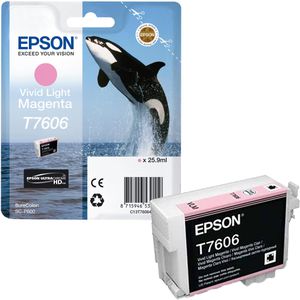Produktbild für Tinte Epson T7606 magenta hell