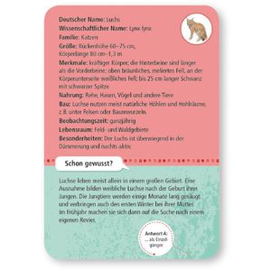 Produktbild für Kartenspiel Moses 9739, Expedition Natur