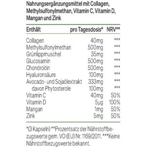 Produktbild für Kollagen natural-elements Hydrolysat Komplex, Peptide Typ 2