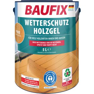 Produktbild für Holzlasur Baufix Wetterschutz-Holzgel, 5,0l