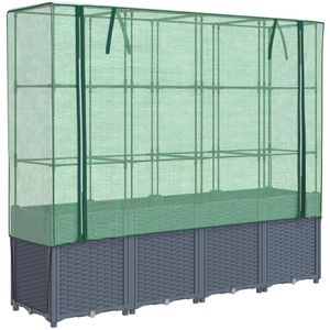 Produktbild für Hochbeet vidaXL 4015831, aus Kunststoff und Eisen