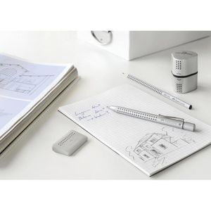 Produktbild für Spitzer Faber-Castell 183800 Grip 2001, silber