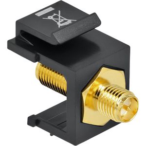 Produktbild für Keystone-Modul DeLock 86865, schwarz