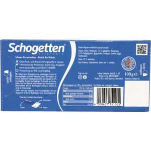 Produktbild für Tafelschokolade Schogetten Edel-Alpenvollmilch