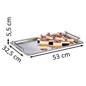 Produktbild für Serviertablett APS Profi Line, eckig, GN 1/1