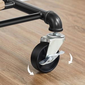 Produktbild für Garderobenständer Songmics HSR62BK, schwarz