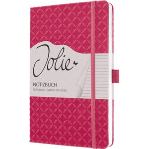 Produktbild für Notizbuch Sigel Jolie Fuchsia Pink JN105, Kunstleder Hardcover