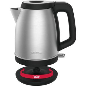 Produktbild für Wasserkocher Tefal Element KI280D, silber-schwarz