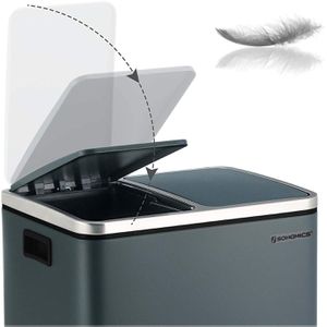 Produktbild für Mülleimer Songmics LTB30GS, anthrazit