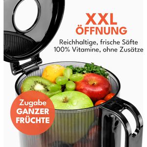 Produktbild für Entsafter LEBENLANG LBL3077, Slow Juicer