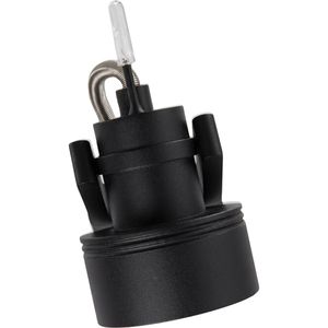 Produktbild für Deckenstrahler SLV Inda, schwarz mit GU10-Fassung
