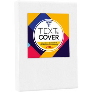 Produktbild für Deckblätter Clairefontaine 2706c Text &amp; Cover, A4