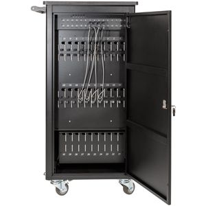 Produktbild für Tabletwagen Parat Paraproject Trolley C30, schwarz