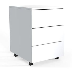 Produktbild für Rollcontainer VCM Dalosa 45 918325, aus Holz, weiß