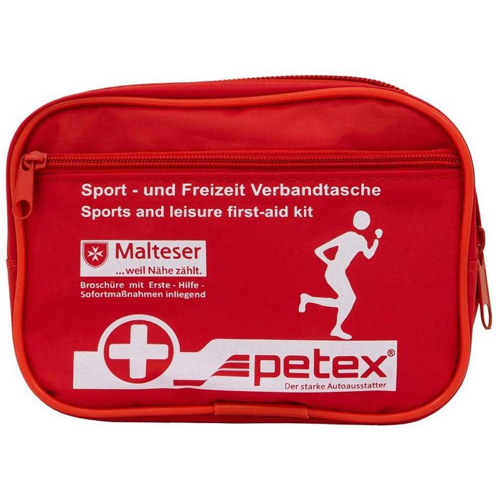 Petex Erste-Hilfe-Tasche Sport- & Freizeit, 12-teilig, gefüllt