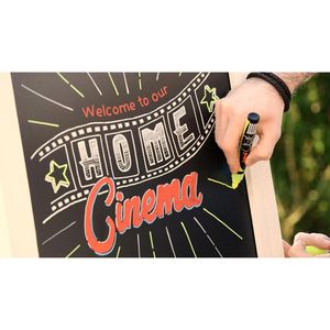 Produktbild für Kreidestifte uni-ball chalk PWE-5M, rot