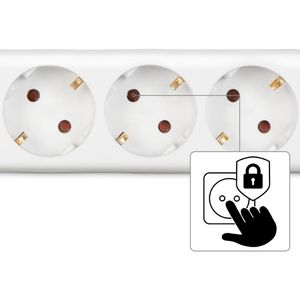 Produktbild für Steckdosenleiste Hama 108815, mit 5m Kabel