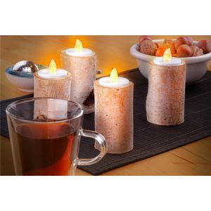 Produktbild für LED-Teelichter Goobay 49868, weiß