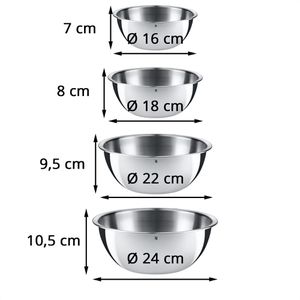 Produktbild für Schüssel WMF Gourmet, Set, 4-teilig