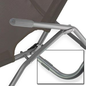 Produktbild für Sonnenliege DEMA Viginia 94028, aus Stahl / Kunststoff
