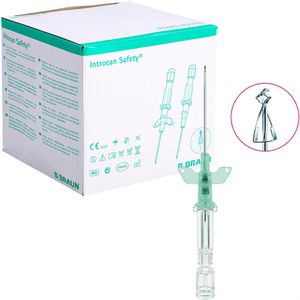 Produktbild für Kanülen B.Braun Introcan Safety-W PUR, 50 Stück