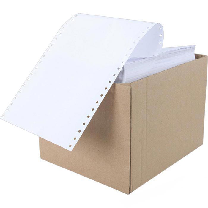 SIGEL Endlospapier 8 Zoll - 2000 Blatt A5 Hochformat Druckerpapier