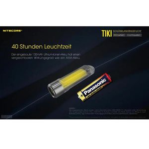 Produktbild für Taschenlampe Nitecore Tiki, LED, aufladbar