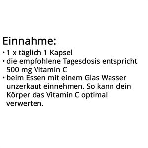 Produktbild für Vitamin-C natural-elements gepuffert, 120 Kapseln